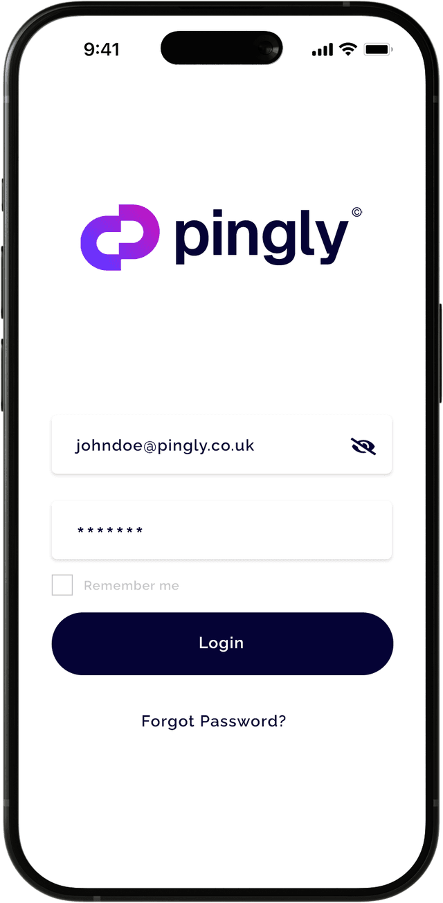 Pingly iPhone Banner